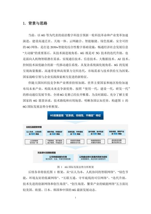 6G總體愿景、技術趨勢與網(wǎng)絡架構研究報告